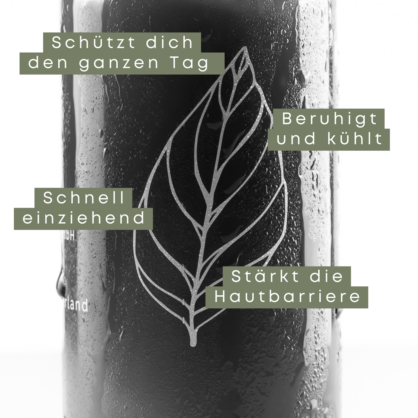 Vegane Naturkosmetik Gesichtscreme mit Ceramiden, Bakuchiol, Panthenol, Aloe Vera – Kompromisslos THE SHIELD