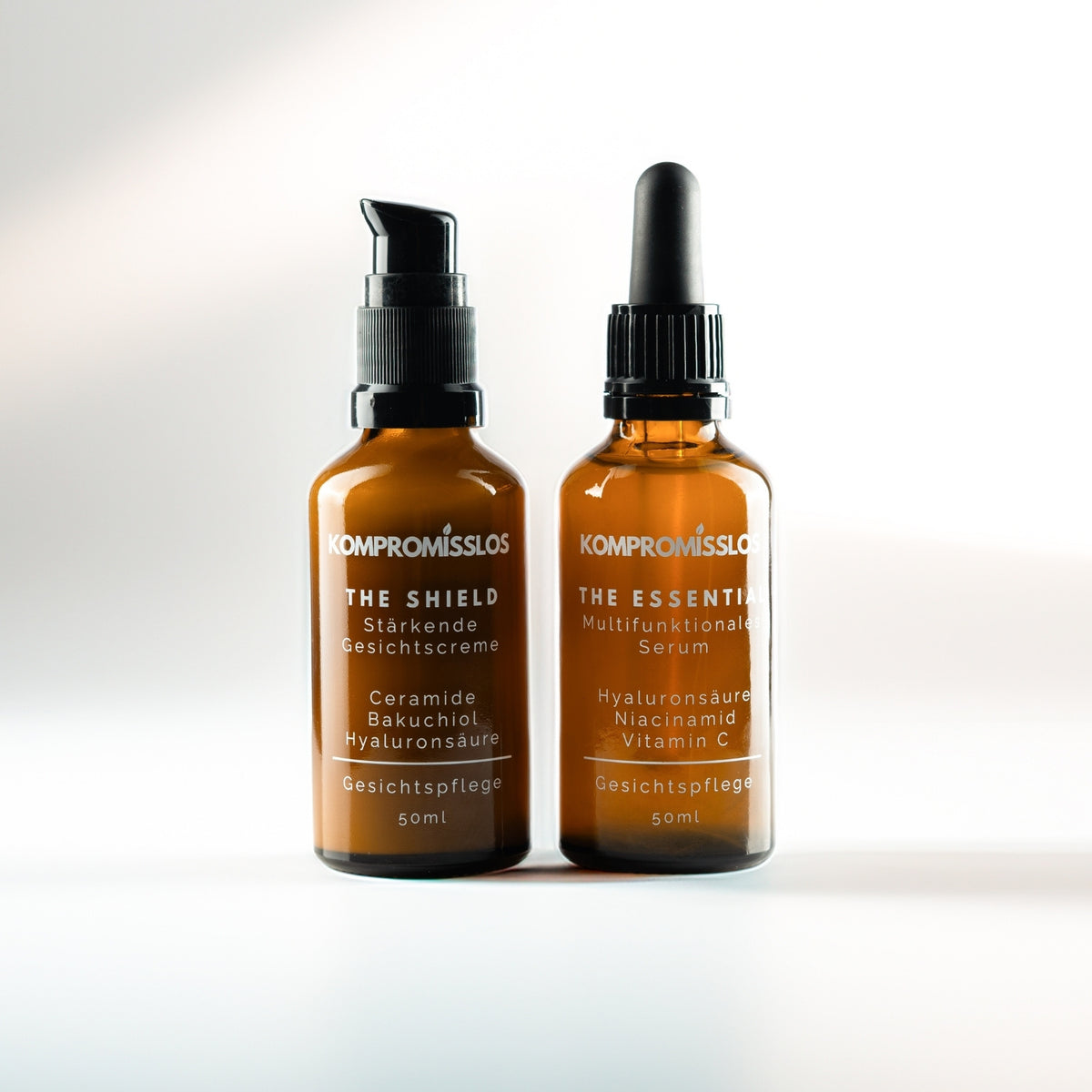 THE DUO von Kompromisslos – Serum und Creme